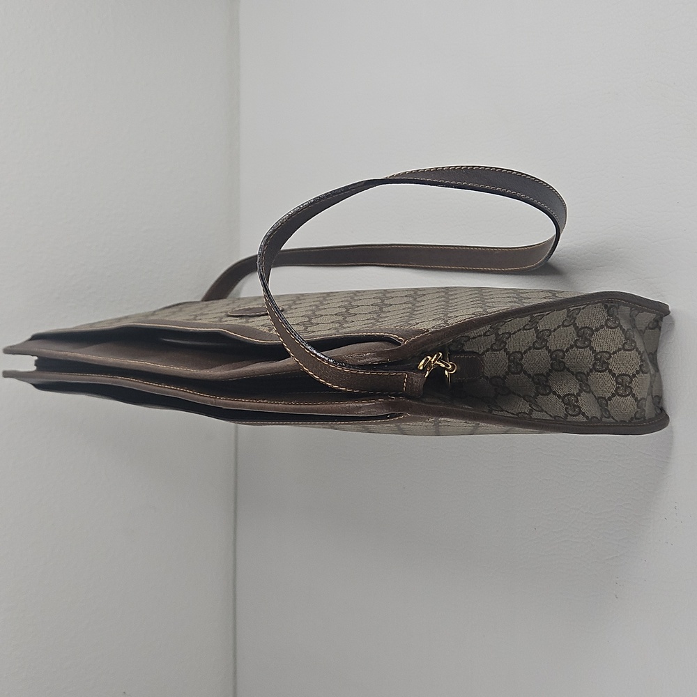 Authentic Gucci Supreme Monogram Shoulder Hand Bag Two-way Tote - Picture 4 of 16